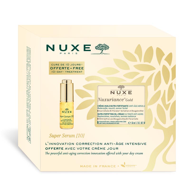 NUXE Nuxuriance® Gold Nutri-Fortifying Oil Cream Gift Set - Includes