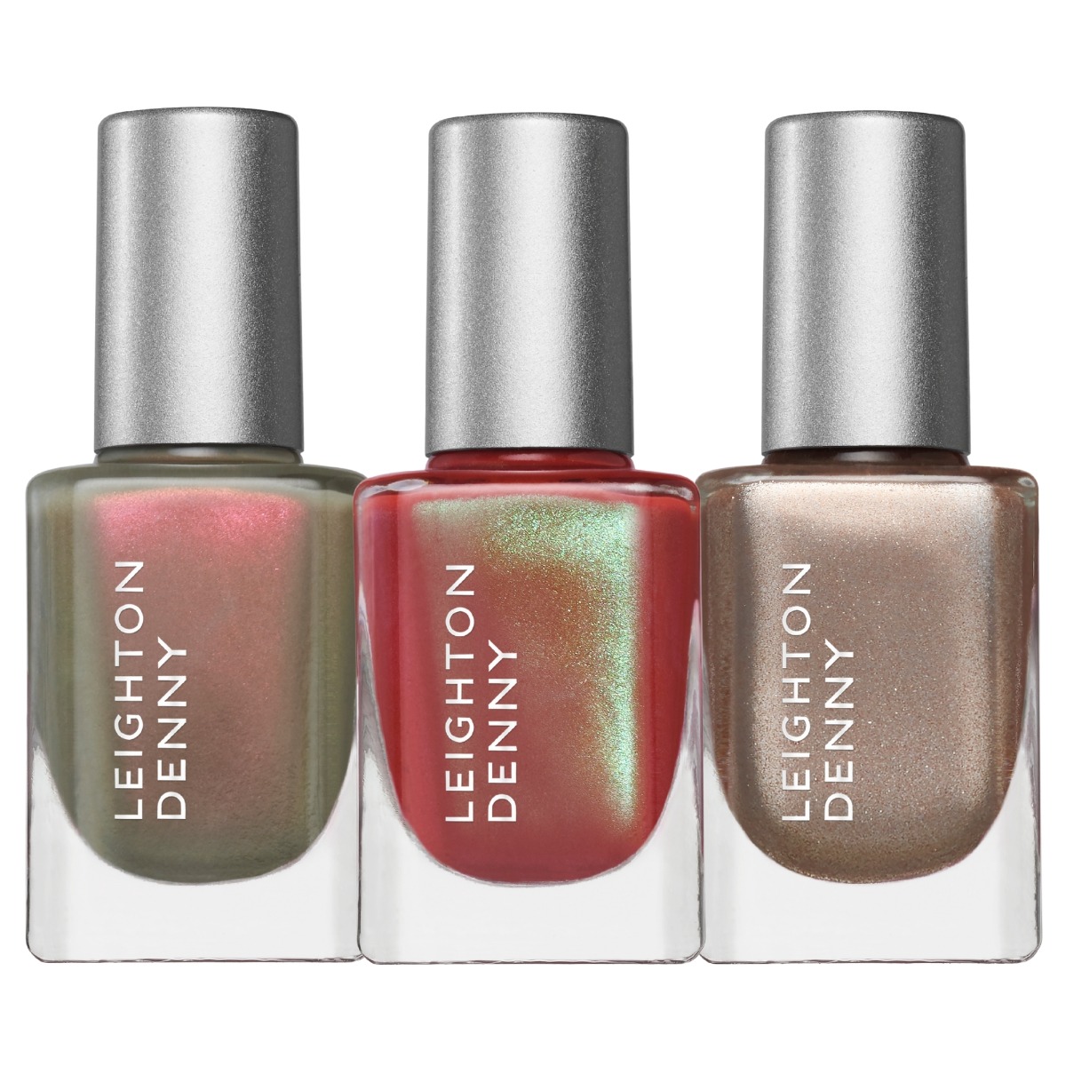 Leighton Denny Multidimensional Collection Nail Polish Set 3 X 13.5ml