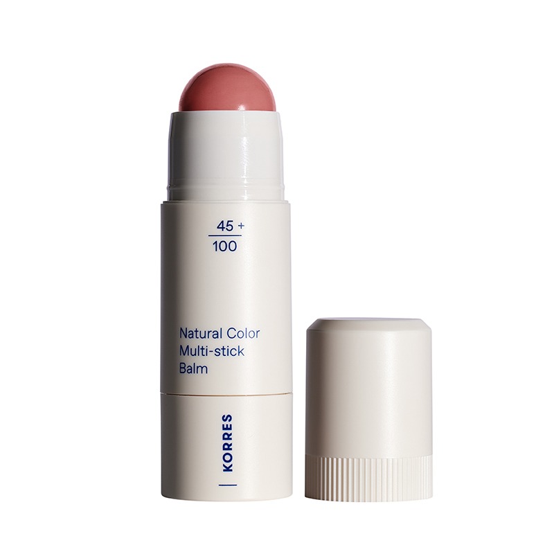 Korres Peach Natural Colour Multi-Stick Balm 02 Glass 4,5G