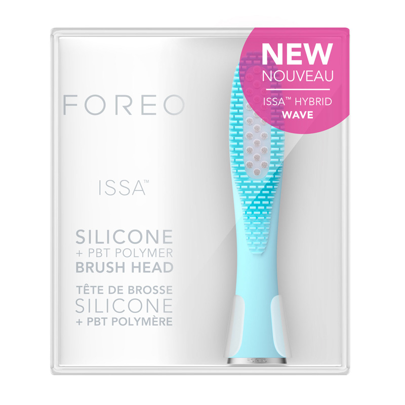 Foreo ISSA Hybrid Wave Replacement Brush Head-Pearl Mint