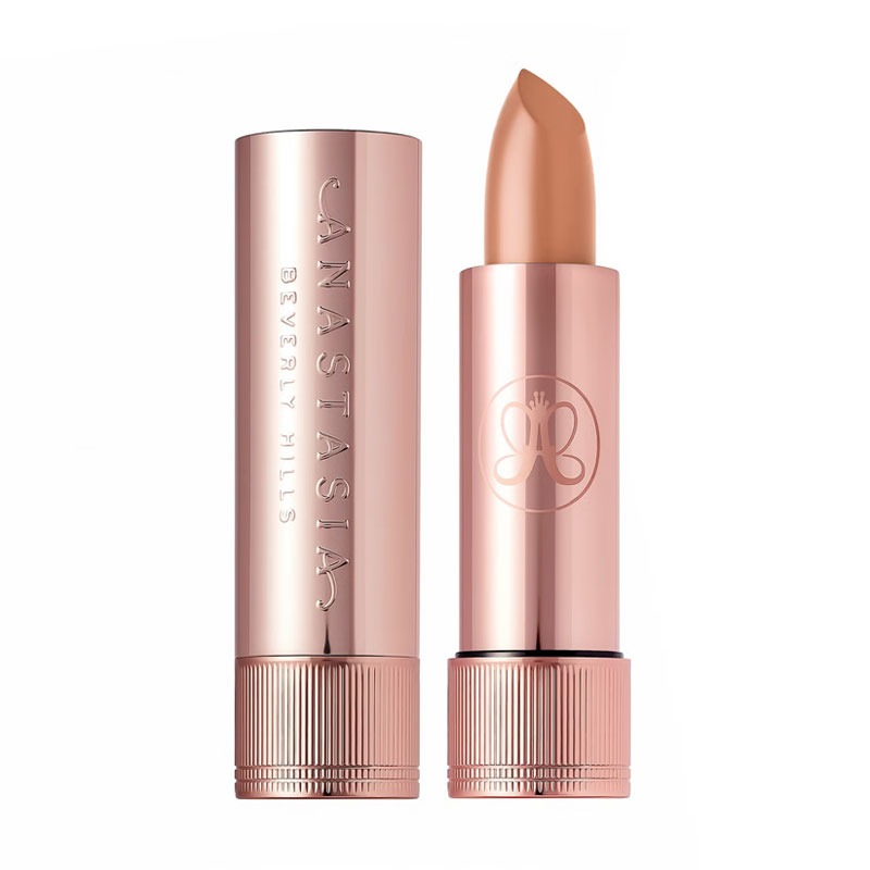 Anastasia Beverly Hills Gold/Red/Blue Satin Lipstick-Haze