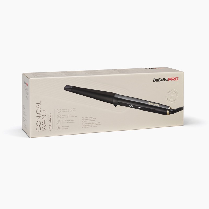BaBylissPRO 32-19mm Conical Wand