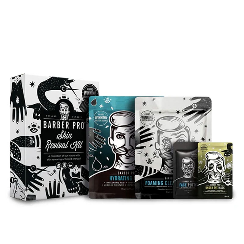 Beautypro Dark/Lavender/Kaki Barber Pro Skin Revival Kit