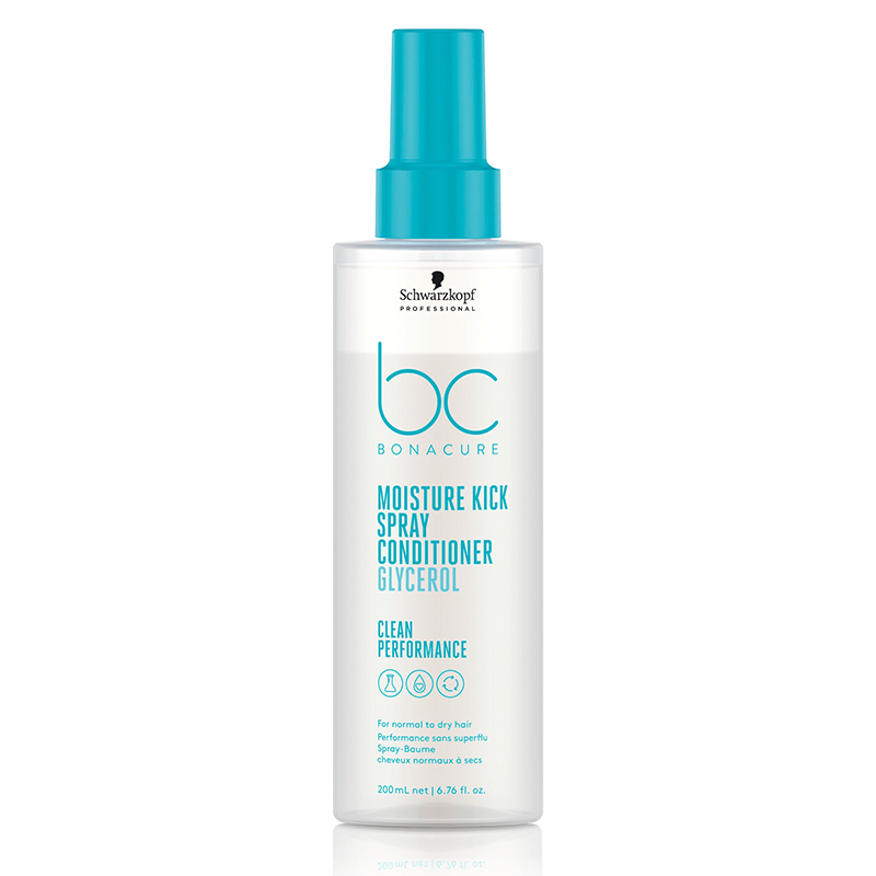 Schwarzkopf BC Clean Moisture Kick Spray Conditioner 200ml