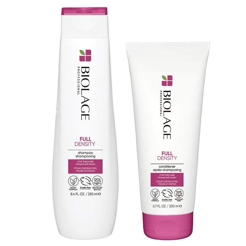 Biolage FullDensity Shampoo 250ml and Conditioner 200ml Duo for Thin H