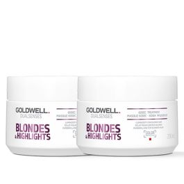 Goldwell Dual Senses Blonde & Highlights Anti-Yellow 60 Second Treatment 200ml Double