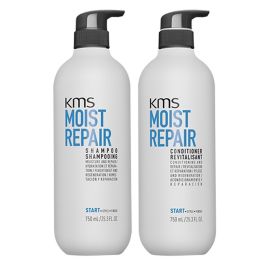 KMS MoistRepair Shampoo 750ml and Conditioner 750ml Duo