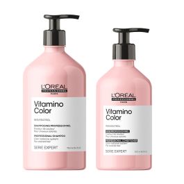 L'Oréal Professionnel Serie Expert Vitamino Color Shampoo 750ml and Conditioner 500ml Duo