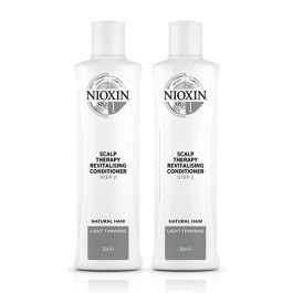Nioxin System 1 Scalp Therapy Revitalizing Conditioner for Natural Hair with Light Thinning 300ml Double
