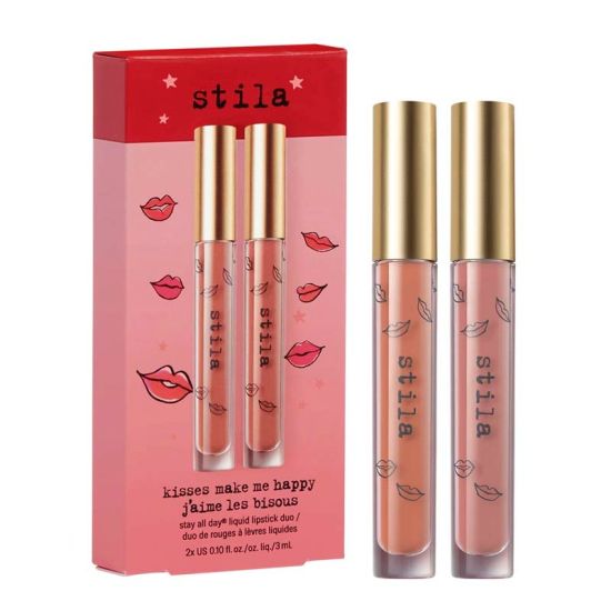Stila Kisses Make Me Happy Stay All Day® Liquid Lipstick Duo