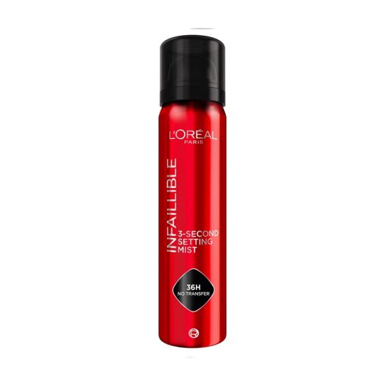 L'Oreal Paris Infallible 3-Second Makeup Setting Spray 75ml