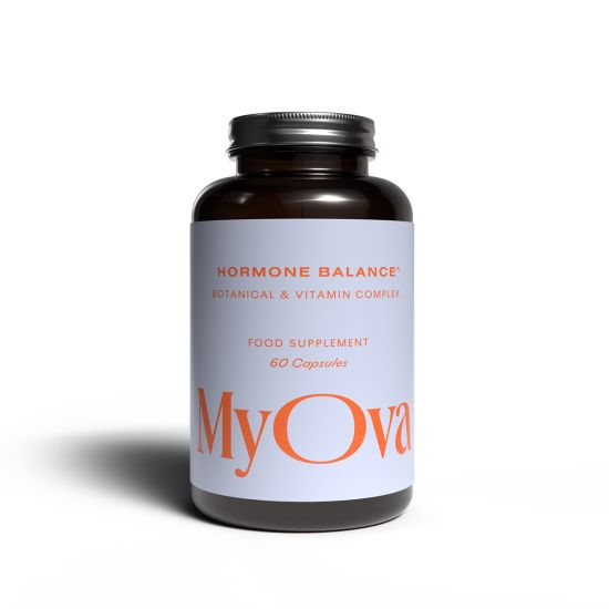 MyOva Hormone Balance | Plant-Powered Hormone Support | 60 Capsules (30-Day Supply)