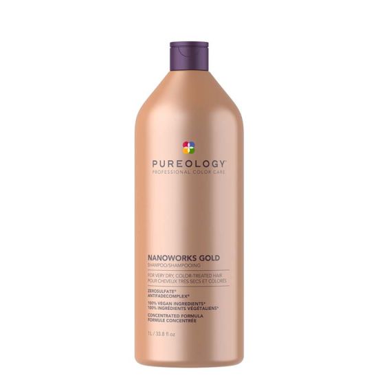 Pureology Nanoworks Gold Shampoo Supersize 1000ml Worth £79