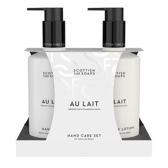 Scottish Fine Soaps Au Lait Hand Care Set 