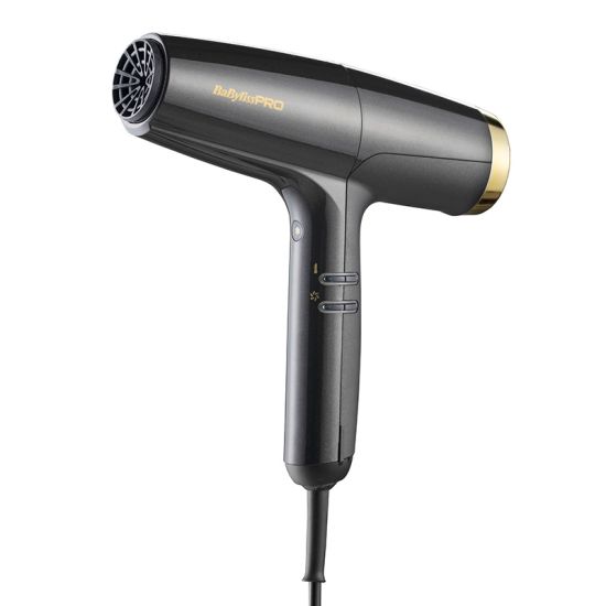 Babyliss PRO Falco Advanced Professional High-Speed Digital Hair Dryer Grey & Gold