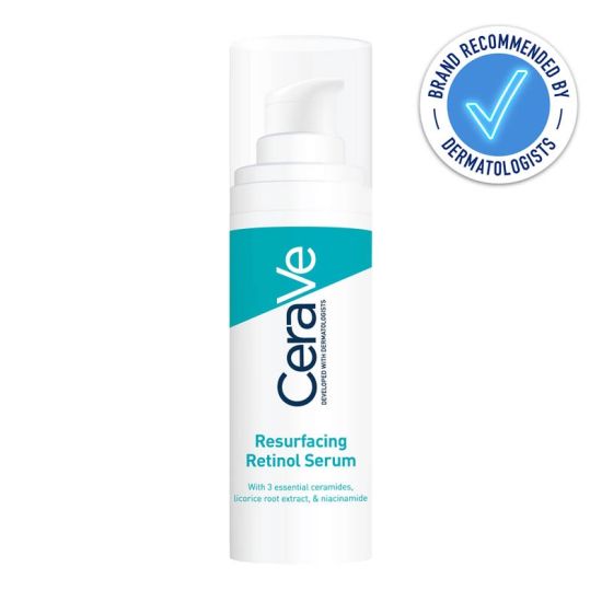 CeraVe Resurfacing Retinol Serum with Ceramides & Niacinamide for Blemish-Prone Skin 30ml