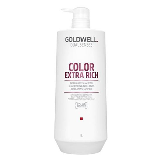 Goldwell Dual Senses Color Extra Rich Brilliance Shampoo 1000ml - Worth £64