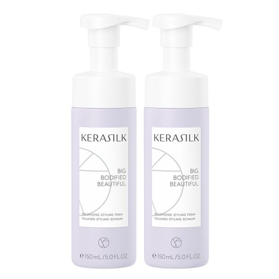 Kerasilk Volumising Styling Foam 150ml Double