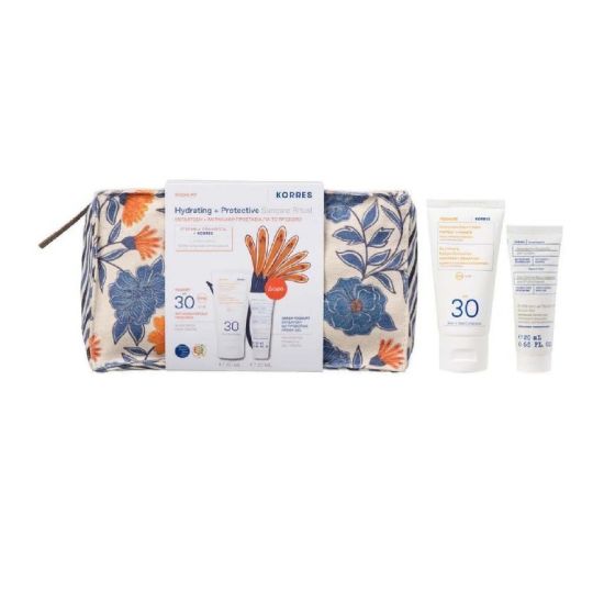 Korres Hydrating & Protective Suncare Ritual (Worth £59!): Yoghurt SPF 30 + Greek Yoghurt Gel-Cream 20ml