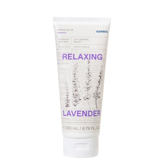 Korres Overnight Body Milk Relaxing Lavender 200ml