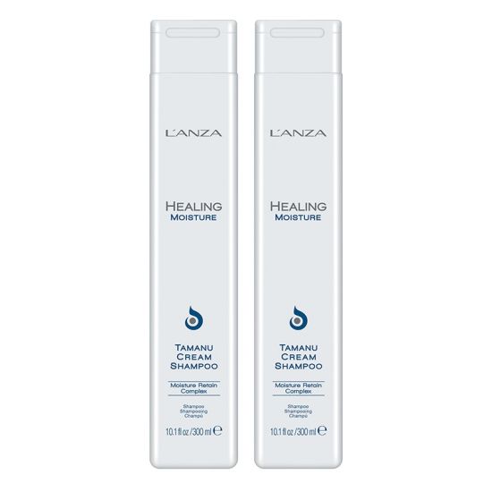 L'ANZA Healing Moisture Tamanu Cream Shampoo 300ml Double
