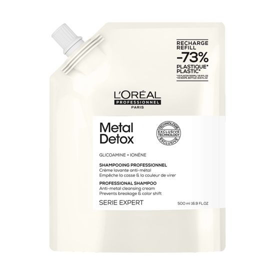 L'Oreal Professionnel Metal Detox Shampoo Refill Pack 500ml