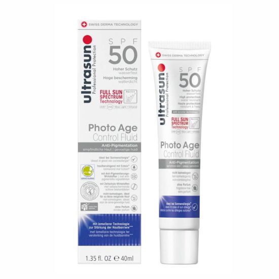 Ultrasun Photo Age Control Fluid Anti-Pigmentation SPF50 40ml 