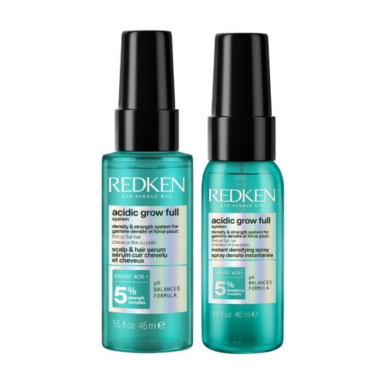Free Redken Acidic Grow Full Scalp Serum 45ml and Density Spray 45ml Duo with £60 Spend on Redken