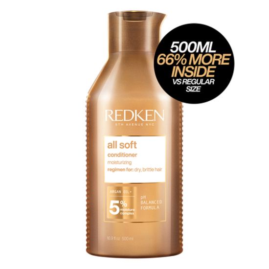 Redken All Soft Conditioner 500ml - Worth £42