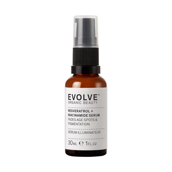 Evolve Organic Beauty Resveratrol + Niacinamide Serum 30ml