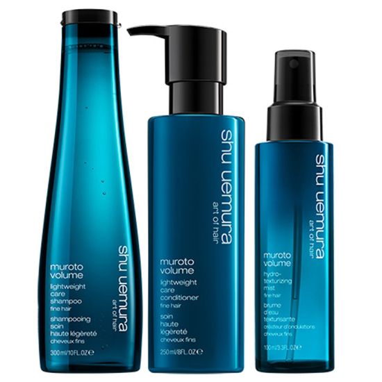 Shu Uemura Art of Hair Muroto Volume Pack With Hydro Texturizing Mist 