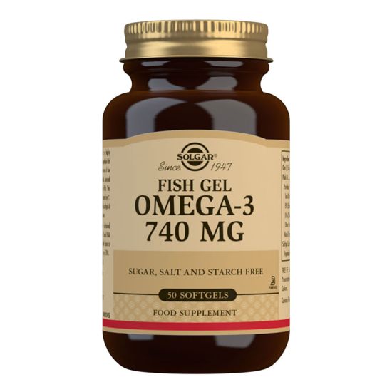 Solgar Fish Gel Omega-3 740mg