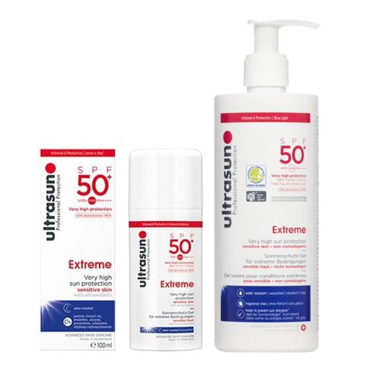 Ultrasun Ultra Sensitive Extreme SPF50+ 100ml & 400ml Duo