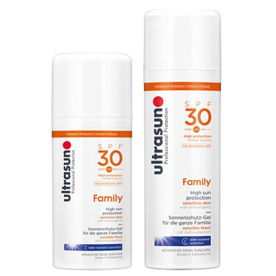 Ultrasun Super Sensitive Family SPF 30 100ml and Family 150ml Duo