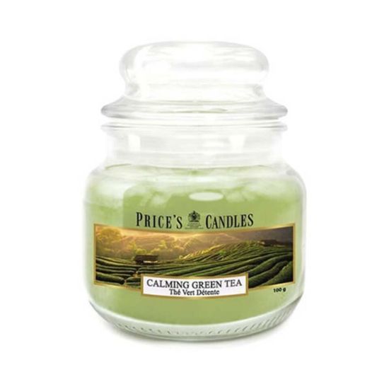 Prices Candles Small Jar Calming Green Tea