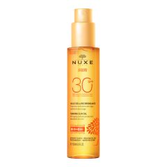 NUXE Sun Tanning Oil Face & Body SPF 30 150ml