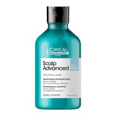 L'Oréal Professionel Serie Expert Scalp Advanced Anti-Dandruff Dermo-Clarifier Shampoo for Scalps with Dandruff and Visible Flakes 300ml