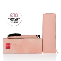 ghd glide™ Limited Edition Hot Brush - Pink Peach Charity Edition