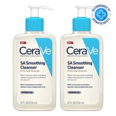 CeraVe  SA Smoothing Cleanser 236ml Double