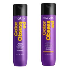 Matrix Total Results Color Obsessed Shampoo 300ml & Conditioner 300ml Duo for Coloured Hair