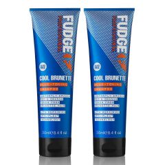 Fudge Cool Brunette Blue Toning Shampoo  250ml Double 