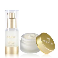 Genie Beauty Instant Line Smoother 19ml & H'eye'drator PLUS Eye Cream 12ml Duo