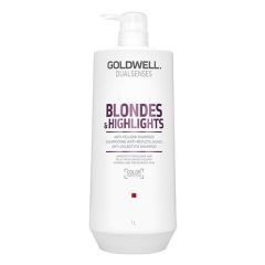 Goldwell Dual Senses Blonde & Highlights Anti-Yellow Shampoo 1000ml Worth £48