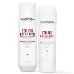 Goldwell Dual Senses Color Brilliance Extra Rich Shampoo 250ml and Conditioner 200ml Duo