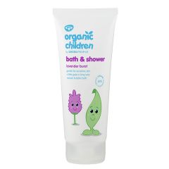 Green People Organic Children's Bath & Shower Body Wash - Lavender Burst 200ml
