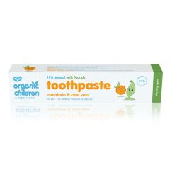 Green People Organic Children Mandarin & Aloe Vera Fluoride Toothpaste 50ml