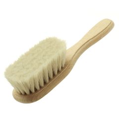 Hydréa London Baby Brush with Soft Goats Hair Bristles (Super Soft Strength - WBH4G)