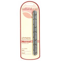 Natural Nail Company Emery Boards - Normal x 2