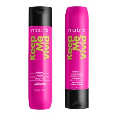 Matrix Total Results Keep Me Vivid Colour Enhancing Shampoo & Conditioner for High Maintenance Coloured Hair 300ml Duo