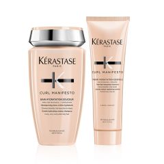 Kérastase Curl Manifesto Bain Hydratation Douceur Shampoo 250ml & Fondant Conditioner 250ml Duo